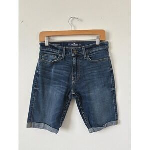 Hollister Men's Skinny Denim Shorts – Epic Flex – W28